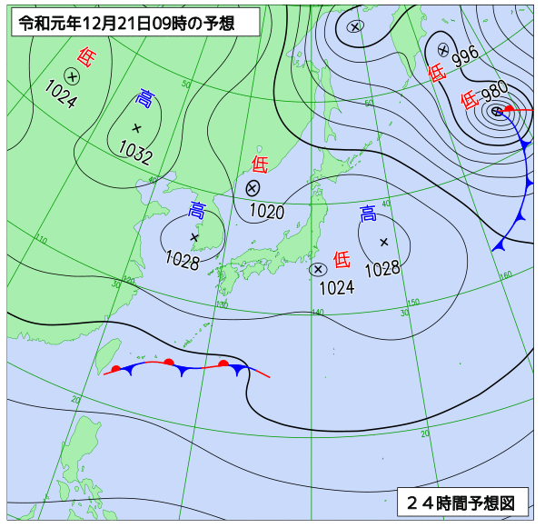 21日の風予測