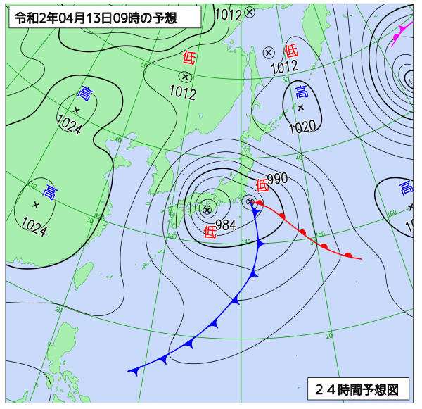 4月13日の風占い