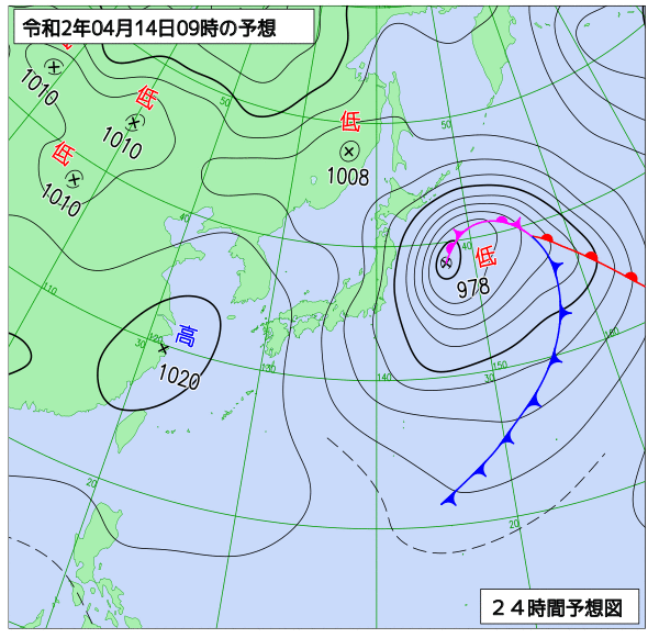 4月14日の風占い