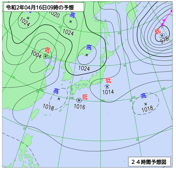 4月16日の風占い