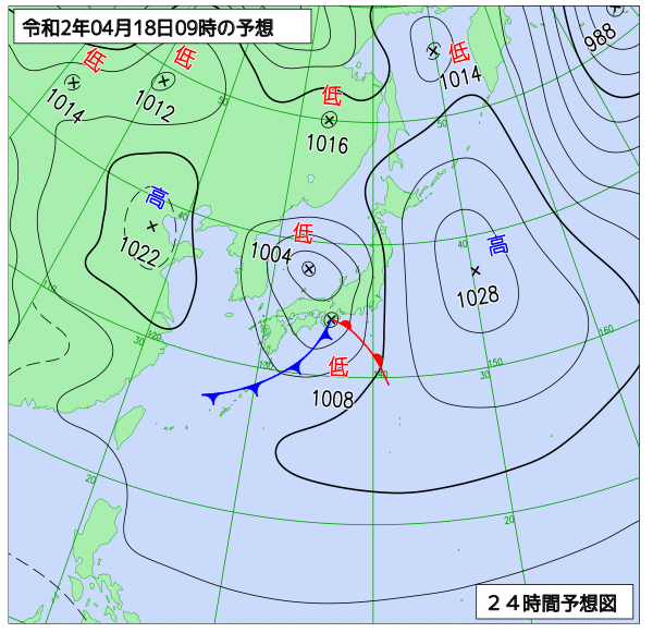 4月18日の風占い