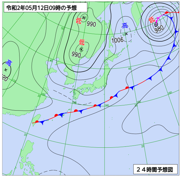 5月12日の風占い