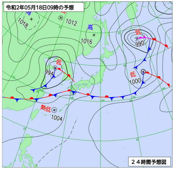 5月18日の風占い