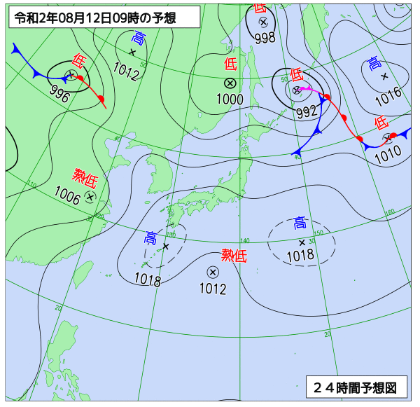 8月12日の風占い