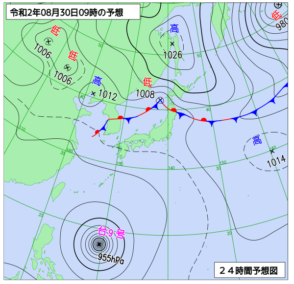 8月30日の風占い