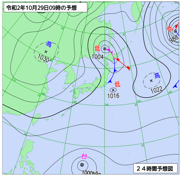 10月29日の風占い