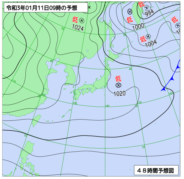 1月10日の風占い