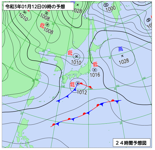 1月12日の風占い