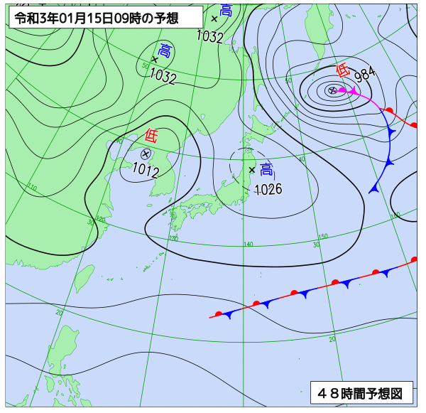 1月14日の風占い