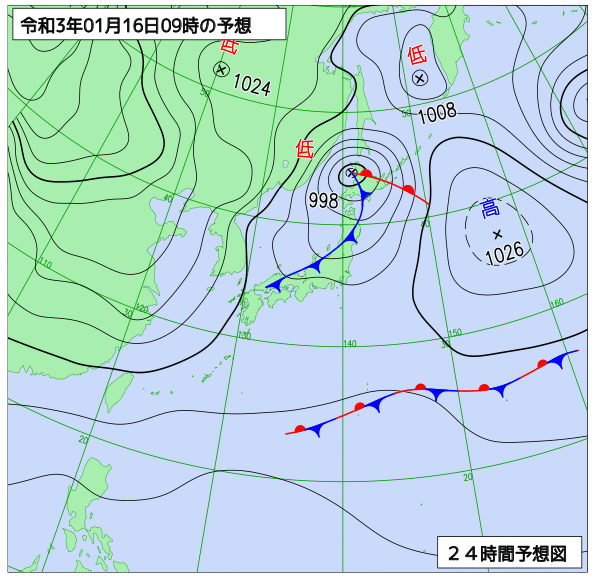 1月16日の風占い