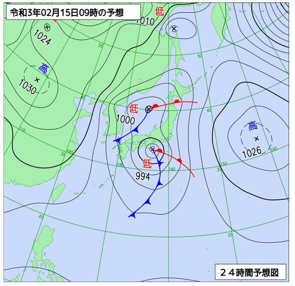 2月15日の風占い