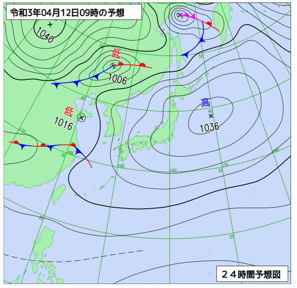 4月12日の風占い