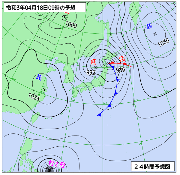 4月18日の風占い