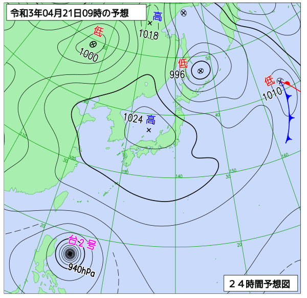 4月21日の風占い