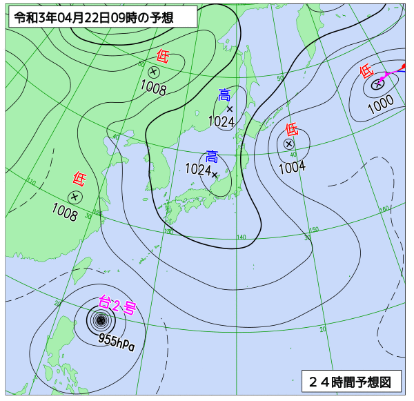 4月22日の風占い