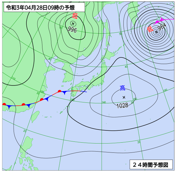 4月28日の風占い