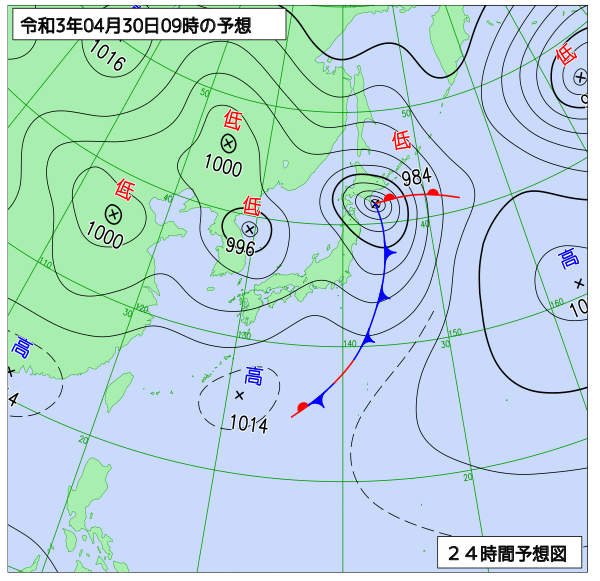 4月30日の風占い