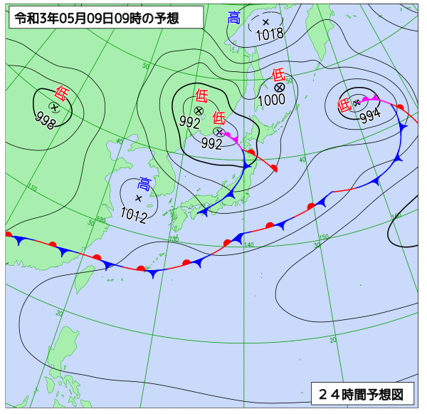 5月9日の風占い