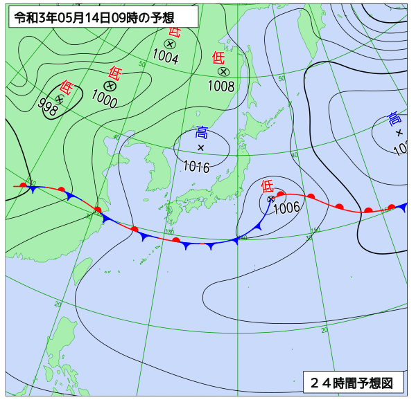 ５月14日の風占い