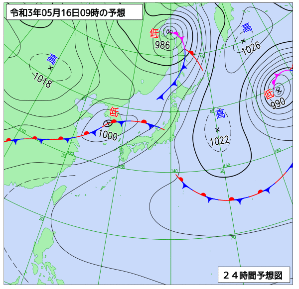 5月16日の風占い