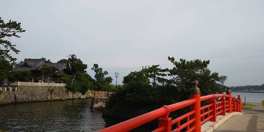 6月13日 朝の森戸海岸