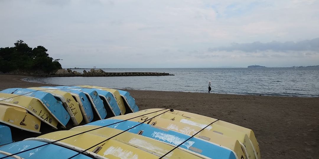 ６月１７日 朝の森戸海岸