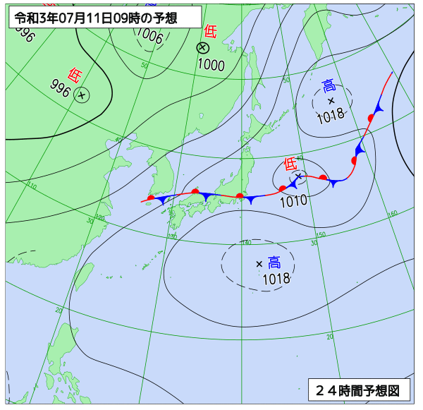 7月11日の風占い