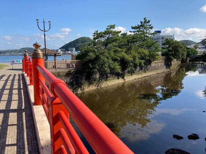 7月19日 朝の森戸海岸