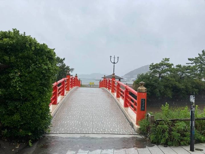 8月8日 朝の森戸海岸