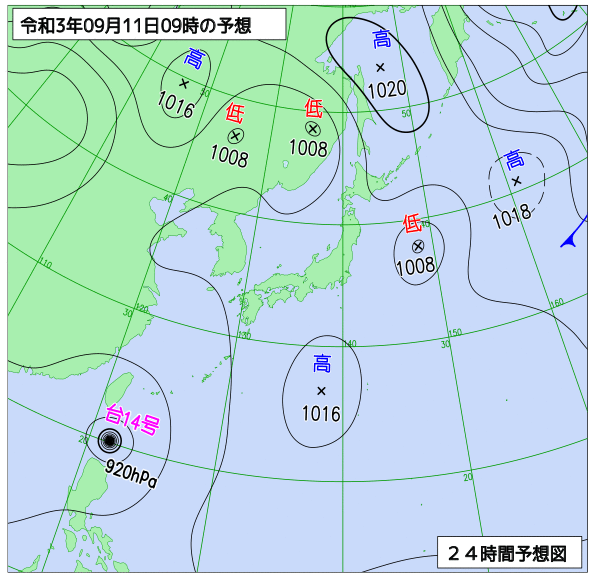 9月11日の風占い