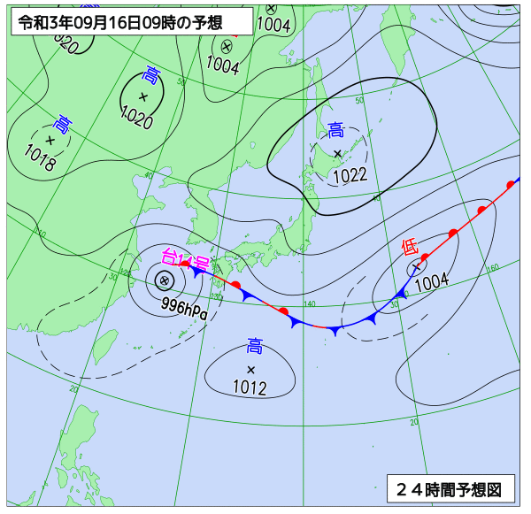 9月16日の風占い