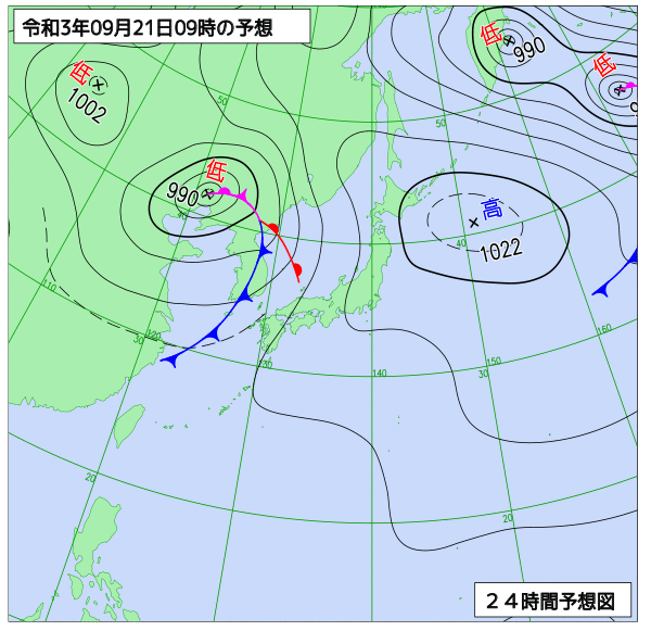 9月21日の風占い