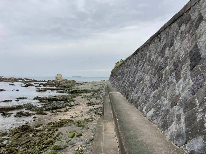 9月17日 朝の森戸海岸