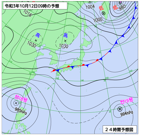 10月12日の風占い