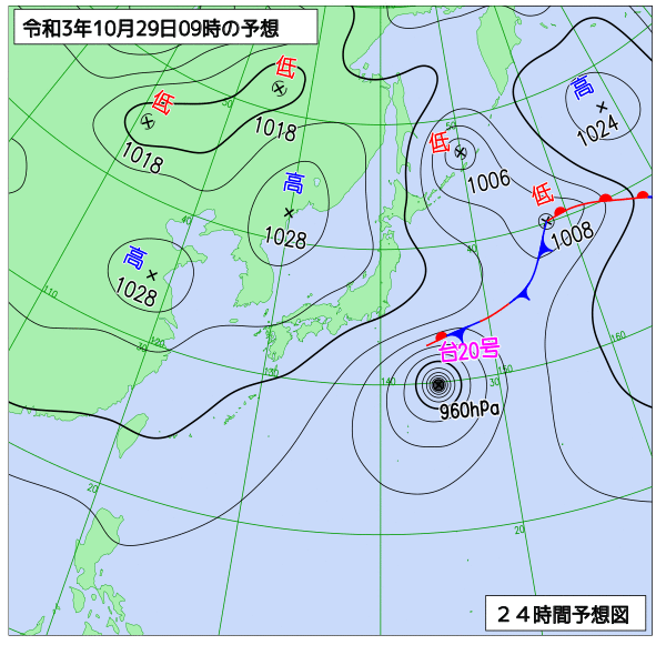 10月29日の風占い