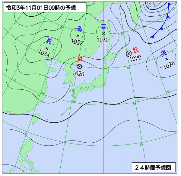 11月1日の風占い