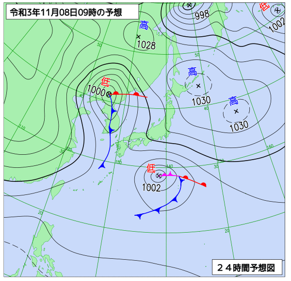 11月8日の風占い