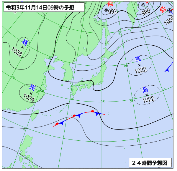 11月14日の風占い