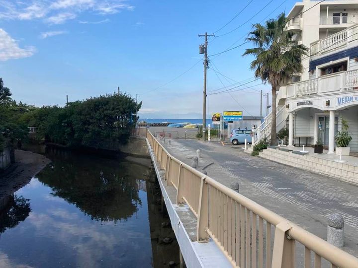 11月17日 朝の森戸海岸