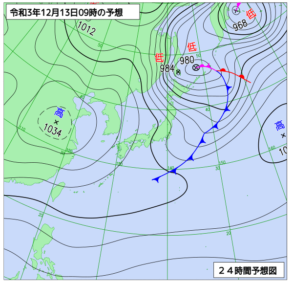 12月13日の風占い