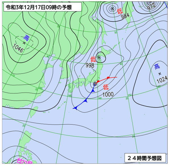 12月17日の風占い