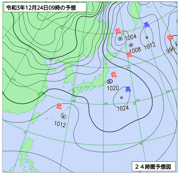 12月24日の風占い