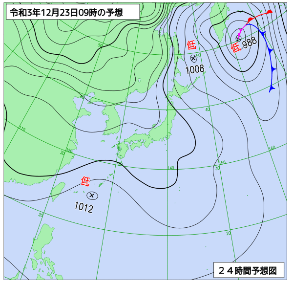 12月23日の風占い