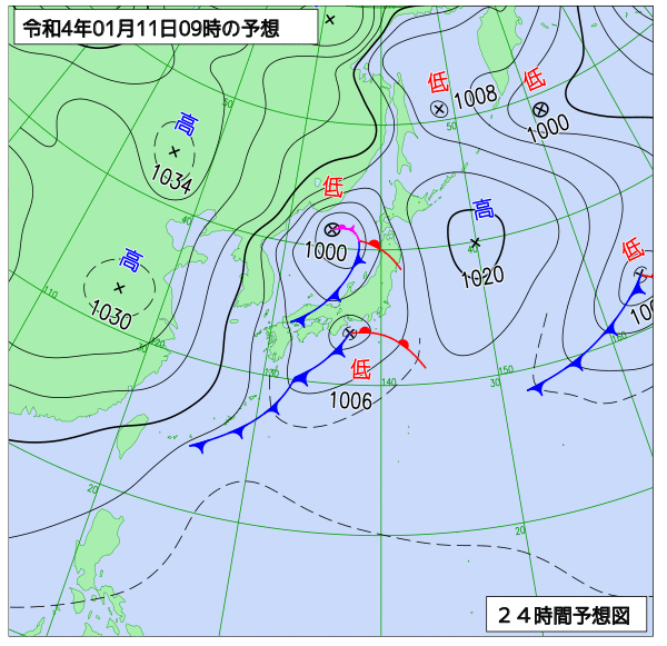 1月11日の風占い