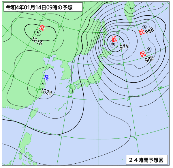 1月14日の風占い