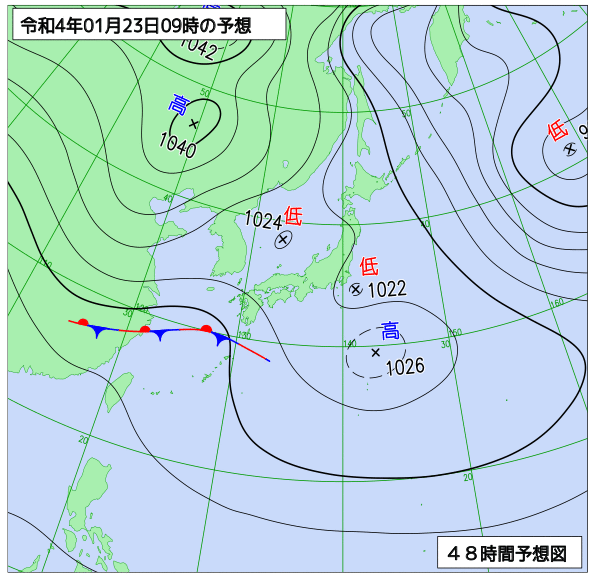 1月22日の風占い