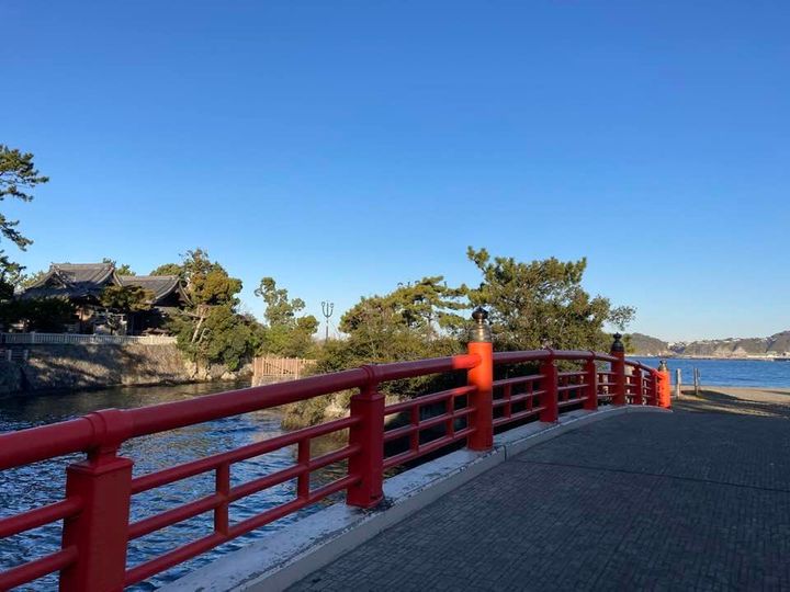 1月4日 朝の森戸海岸