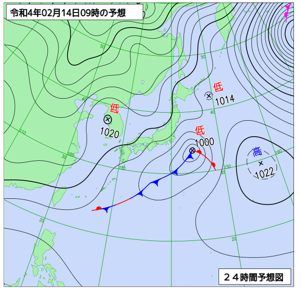 2月14日の風占い