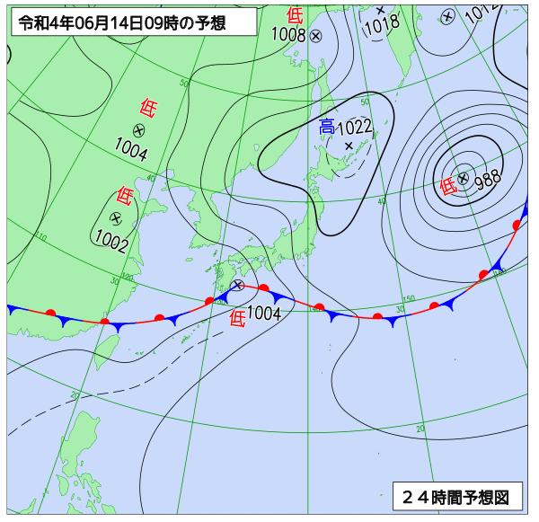 6月14日の風占い