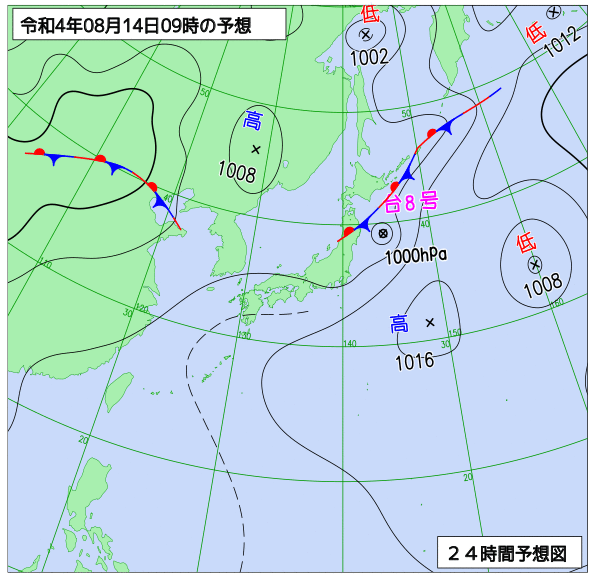 8月14日の風占い